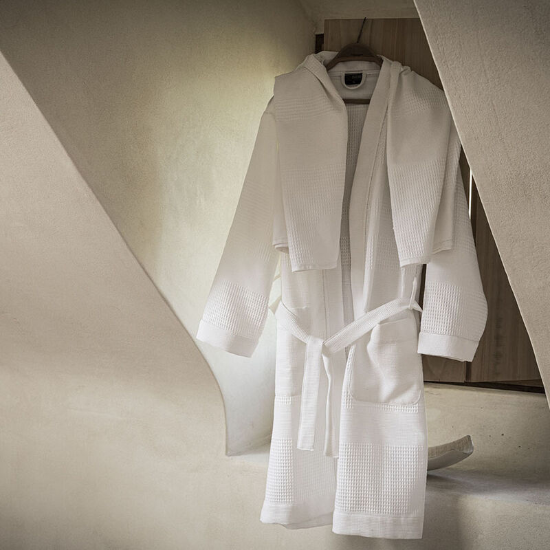 Peignoir Volupté Blanc Small 100% coton, , hi-res